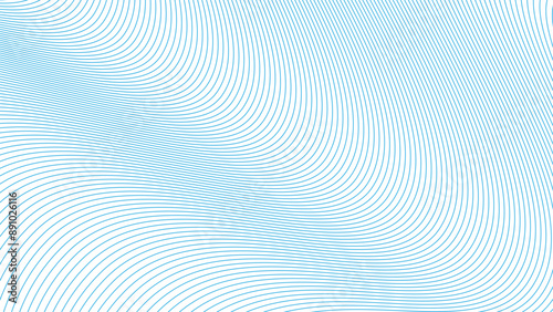 Blue tosca stripes wavy lines abstract background for backdrop or presentation