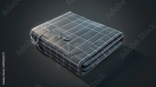 Vibrant, abstract color pattern for adding depth and texture to backgrounds generated-ai