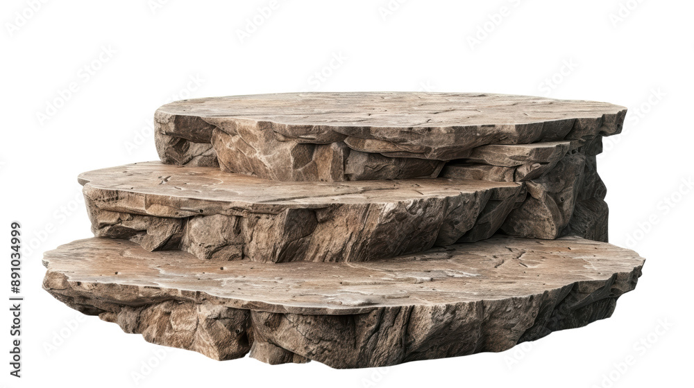 Stone Steps with Dramatic Lighting Stone Steps with Dramatic Lighting