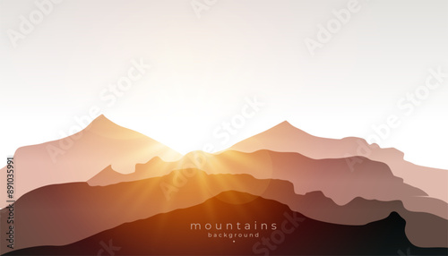 mountain peak background discover beauty of rocky terrain