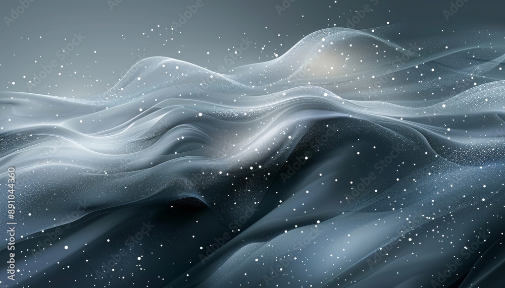 Gray swirls with white specks. Gray swirls with white specks.