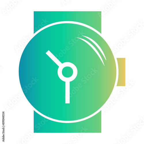 underwater diving watch Gradient icon