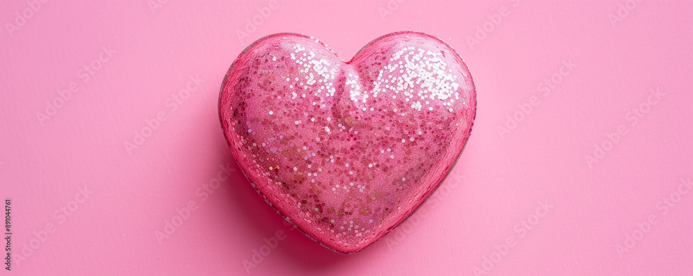 Fototapeta premium pink heart