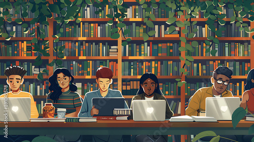 group of students