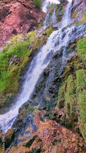 Douglass Houghton Falls is located in Houghton County Michigan and is the tallest waterfall in the state