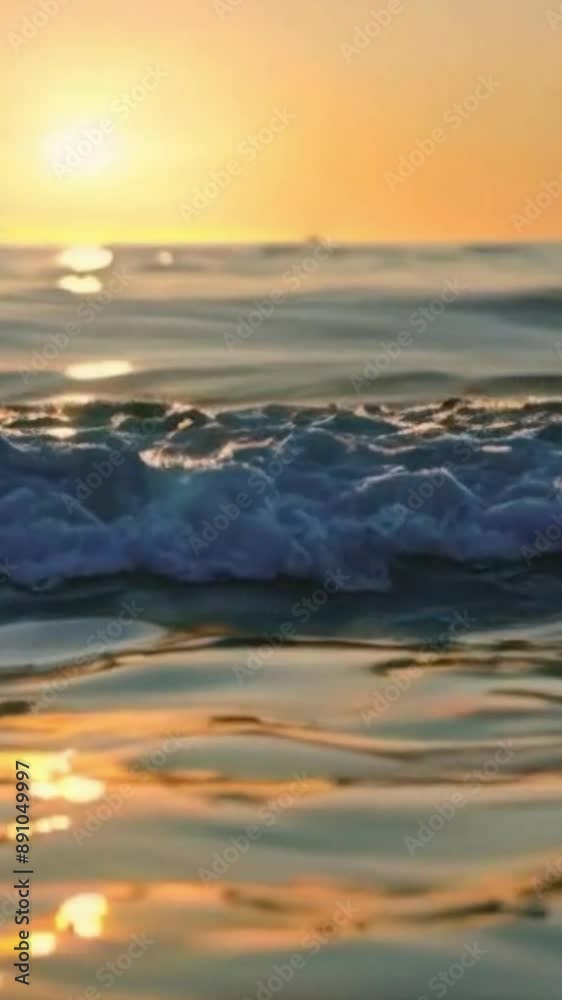 beautiful tropical sea and sandy beach Aerial view ocean with waves beautiful tropical sea and sandy beach Aerial view ocean with waves