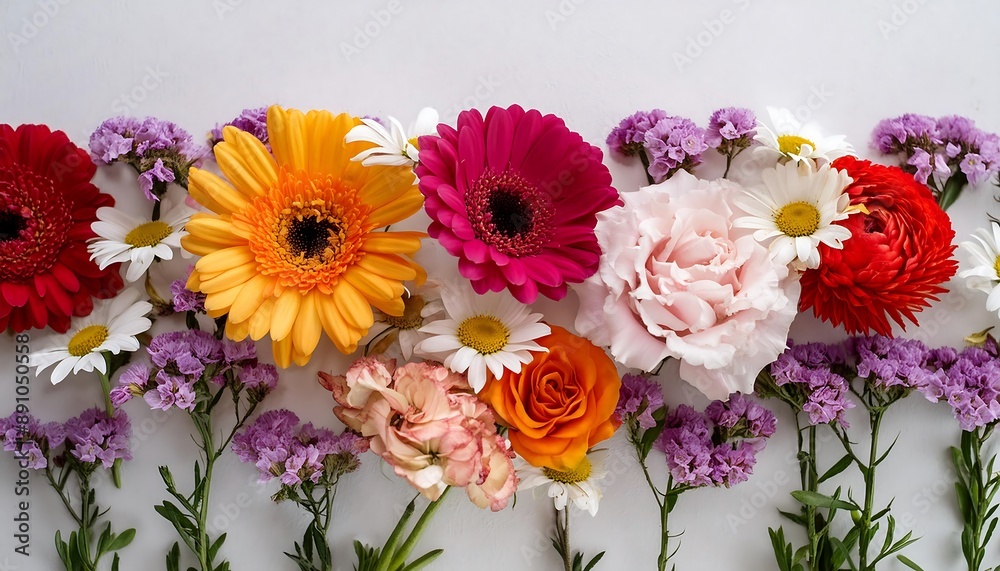 A vibrant bouquet of colorful asters brings summer's beauty indoors A vibrant bouquet of colorful asters brings summer's beauty indoors