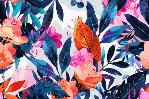 background with flowers