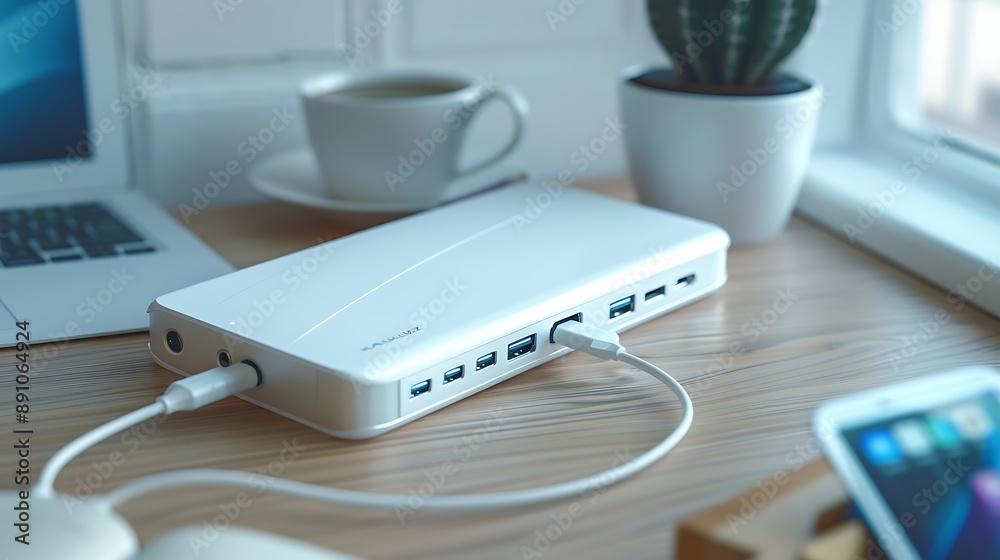 External power bank for charging smartphones and other devices External power bank for charging smartphones and other devices