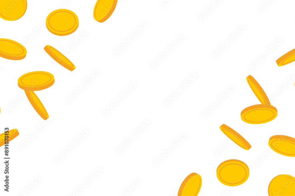 コイン お金 ポイント バナー コイン お金 ポイント バナー