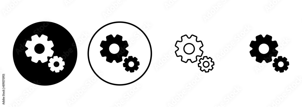 setting Icon set. Cog settings Icon Symbol setting Icon set. Cog settings Icon Symbol