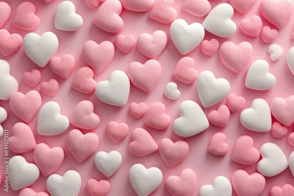 Hearts confectionery backgrounds pattern. Hearts confectionery backgrounds pattern.