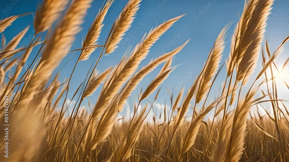 Serene savanna landscape showcasing the beauty of native grass Serene savanna landscape showcasing the beauty of native grass