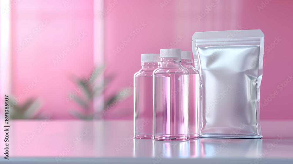 High-Resolution Clear Crystal Bottle Mock-Up with Transparent Design and Shiny Finish, Perfect for Beauty, Perfume, and Health Product Presentations High-Resolution Clear Crystal Bottle Mock-Up with Transparent Design and Shiny Finish, Perfect for Beauty, Perfume, and Health Product Presentations