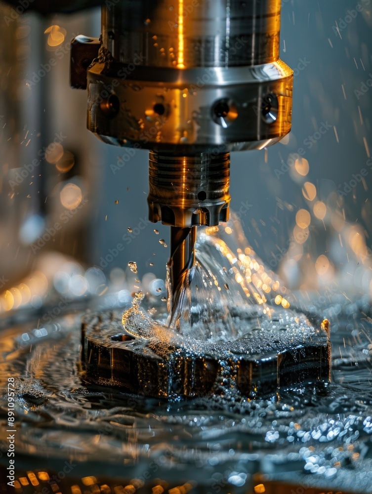 Machine Cutting Metal Piece Machine Cutting Metal Piece