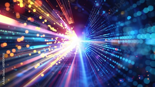Abstract Digital Light Tunnel