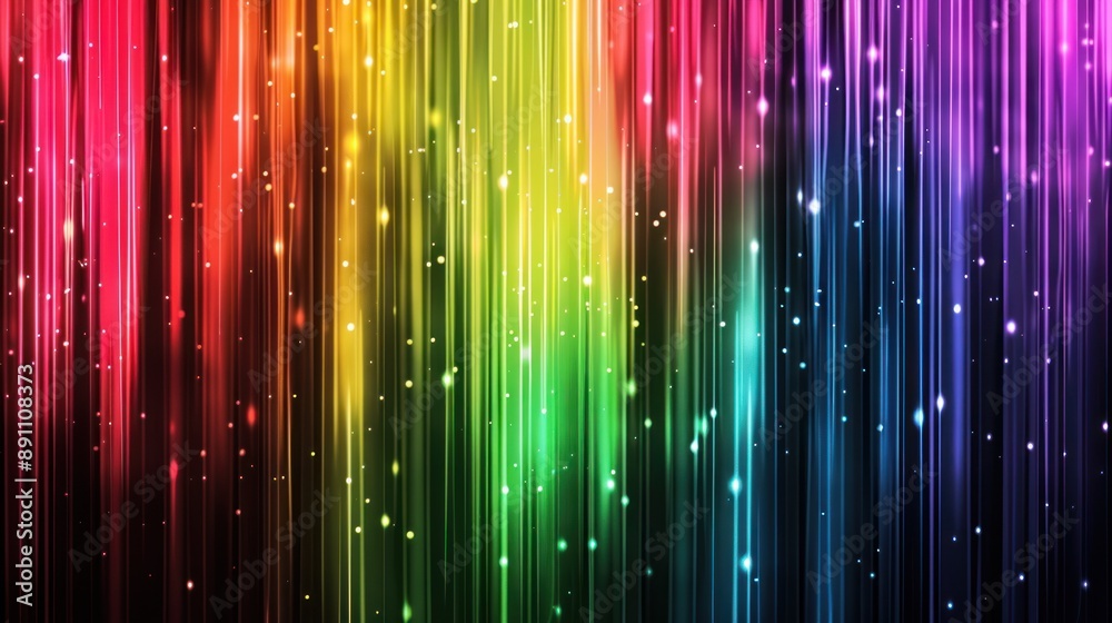 Abstract Rainbow Lights Background Abstract Rainbow Lights Background