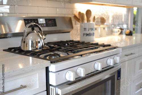 modern kitchen stove