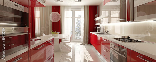 interior of a kitchen