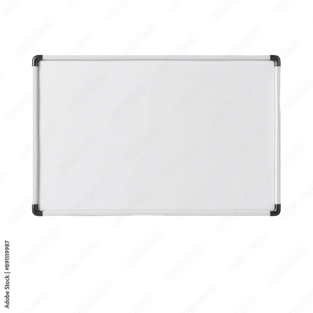 whiteboard on transparent background