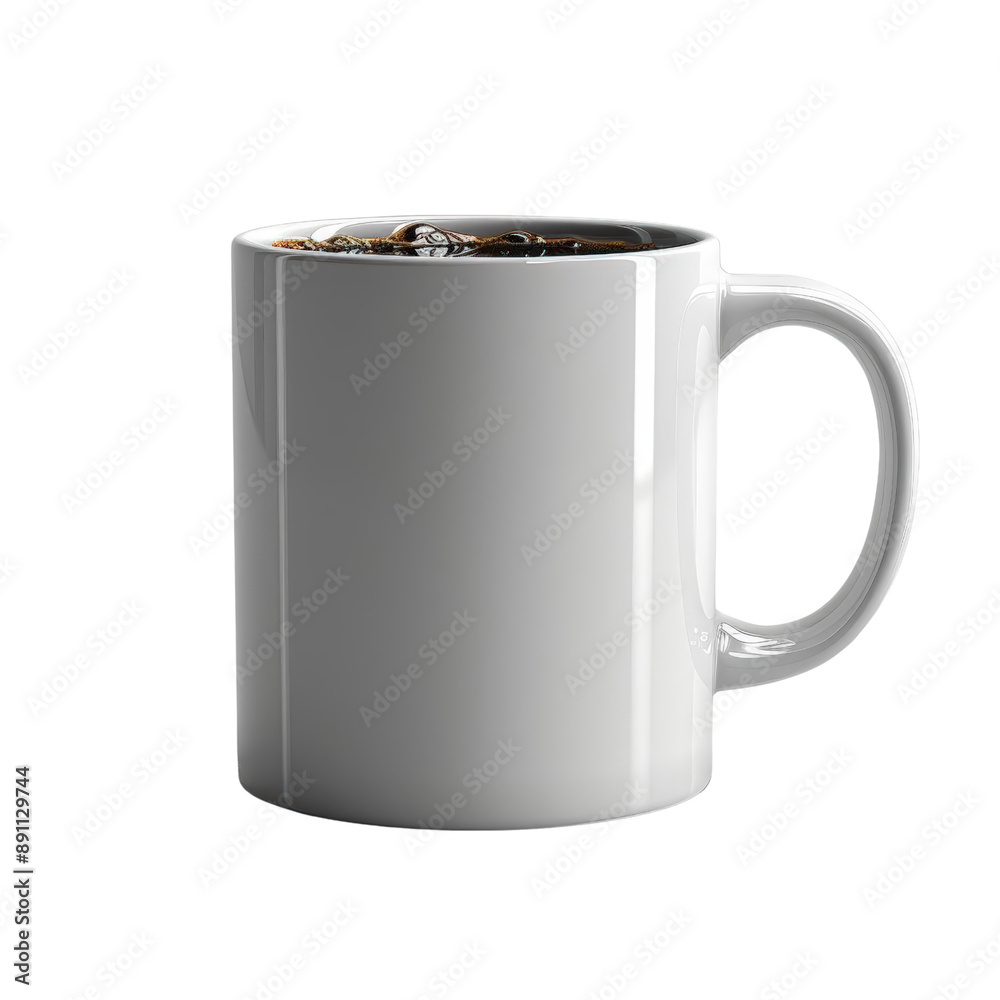 A plain white mug filled with coffee, perfect for branding or lifestyle imagery. Ideal for any beverage-related projects. A plain white mug filled with coffee, perfect for branding or lifestyle imagery. Ideal for any beverage-related projects.
