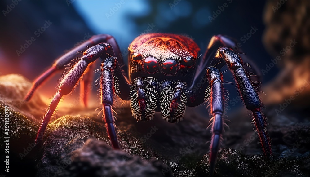 Detailed photo of a spider | SpiderMicro photography Detailed photo of a spider | SpiderMicro photography