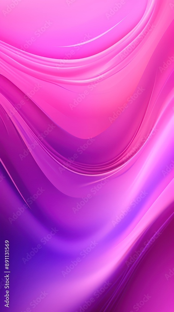 Obraz premium Purple and Pink shiny metallic fluid abstract purple backgrounds pattern.