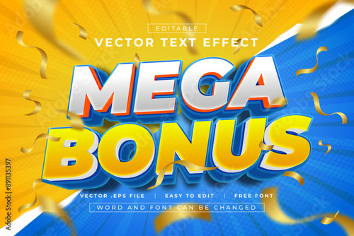 Mega Bonus 3D editable text effects
