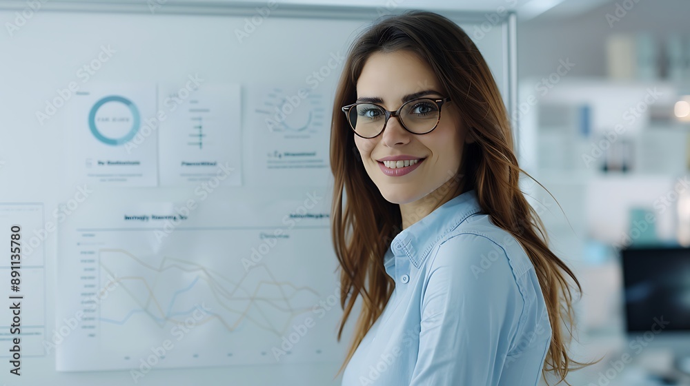 A Head of Business Behavior analyzing employee engagement data, identifying areas for motivation and team building A Head of Business Behavior analyzing employee engagement data, identifying areas for motivation and team building