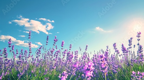 meadow with flowers