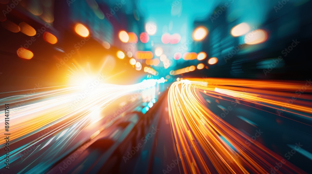 City Lights Speed Blur City Lights Speed Blur