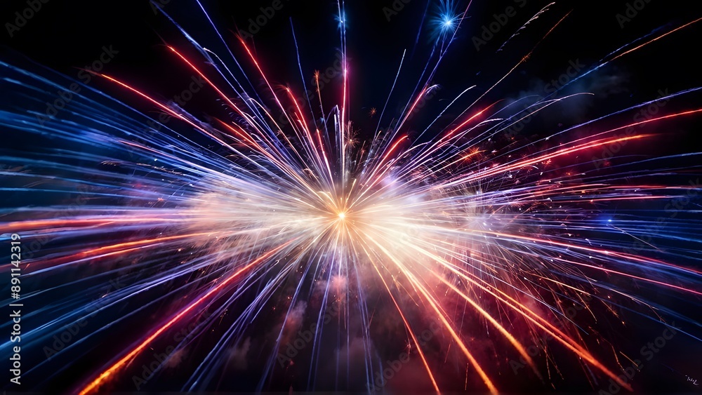 fireworks in the night sky fireworks in the night sky