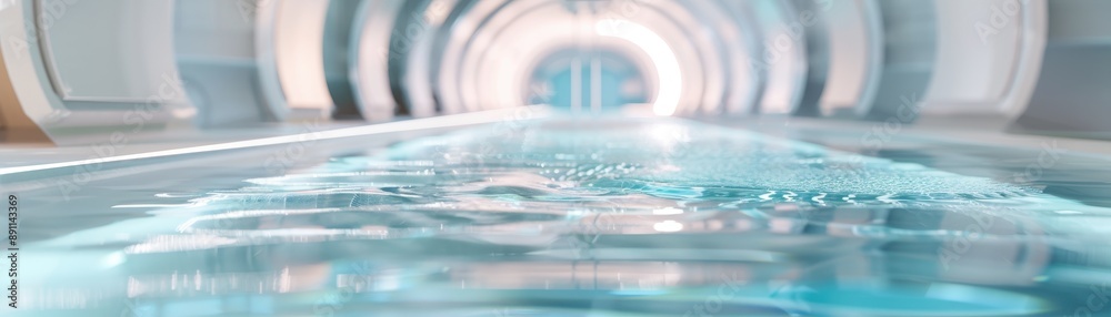 Futuristic Water Tunnel Futuristic Water Tunnel