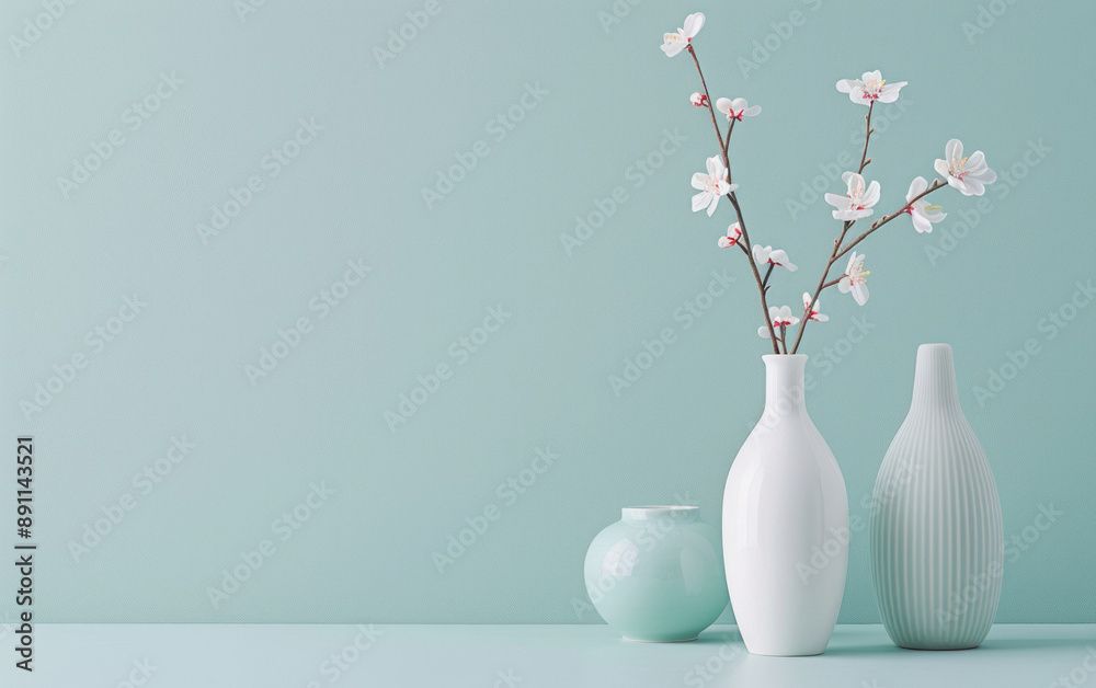 Ice Cracked Craft Porcelain Vase in Song Dynasty in China Ice Cracked Craft Porcelain Vase in Song Dynasty in China