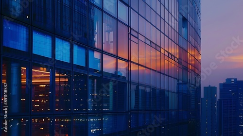 Wallpaper Mural buildings at night Torontodigital.ca