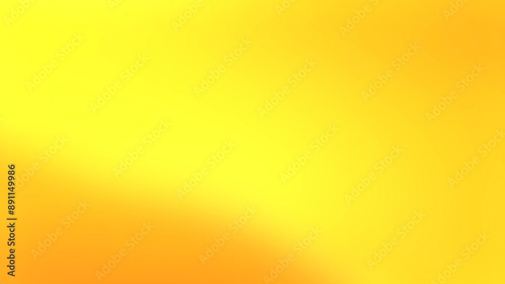 Yellow color moving abstract blurred background