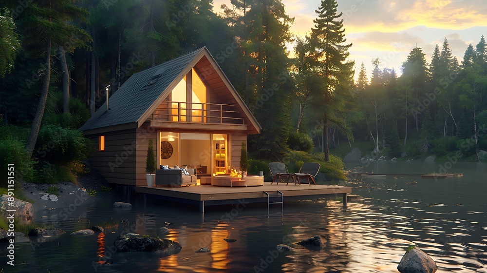 Cabin on the Lake Cabin on the Lake