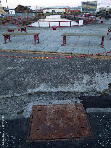 Leith docks - Edinburgh - Lothian - Scotland - UK photo