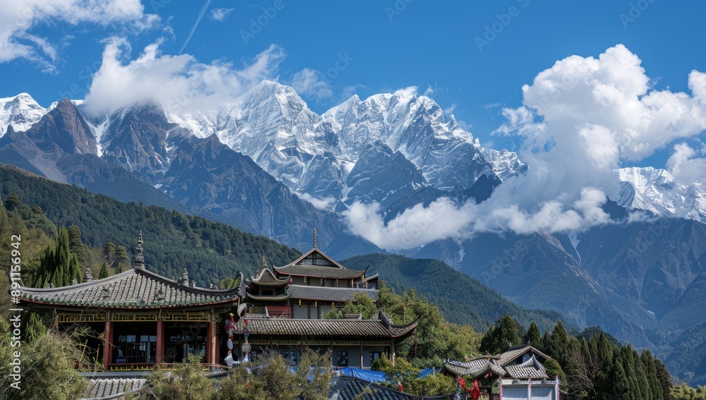 Tibet, West Sichuan, Gongga Mountain, Rizhao Jinshan Tibet, West Sichuan, Gongga Mountain, Rizhao Jinshan