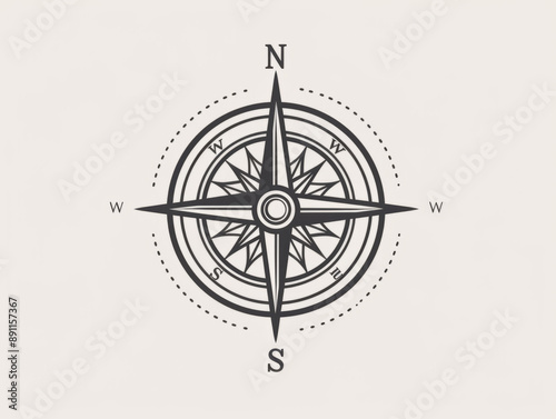 clip art of a compass