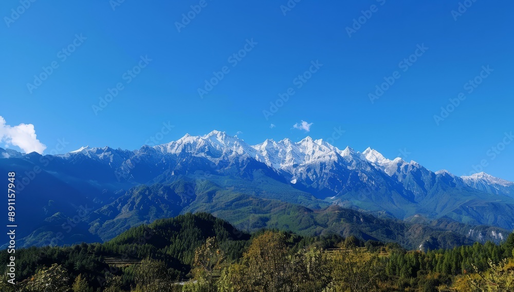 Tibet, West Sichuan, Gongga Mountain, Rizhao Jinshan Tibet, West Sichuan, Gongga Mountain, Rizhao Jinshan