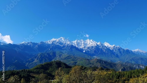 Tibet, West Sichuan, Gongga Mountain, Rizhao Jinshan 