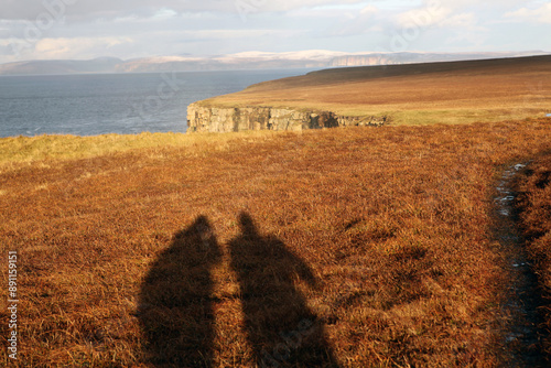 Dunnet head coastal walk - peninsula in Caithness - most northerly point of the mainland of Great Britain - Caithness - Scotland - UK photo