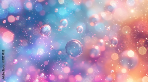 Wallpaper Mural Abstract Red and Gold Bokeh Background Torontodigital.ca