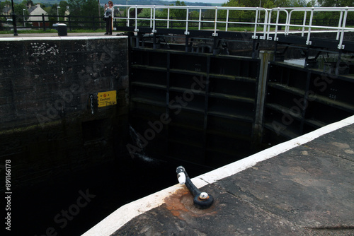 Caledonian canal - Inverness city - Highlands - Scotland - UK photo