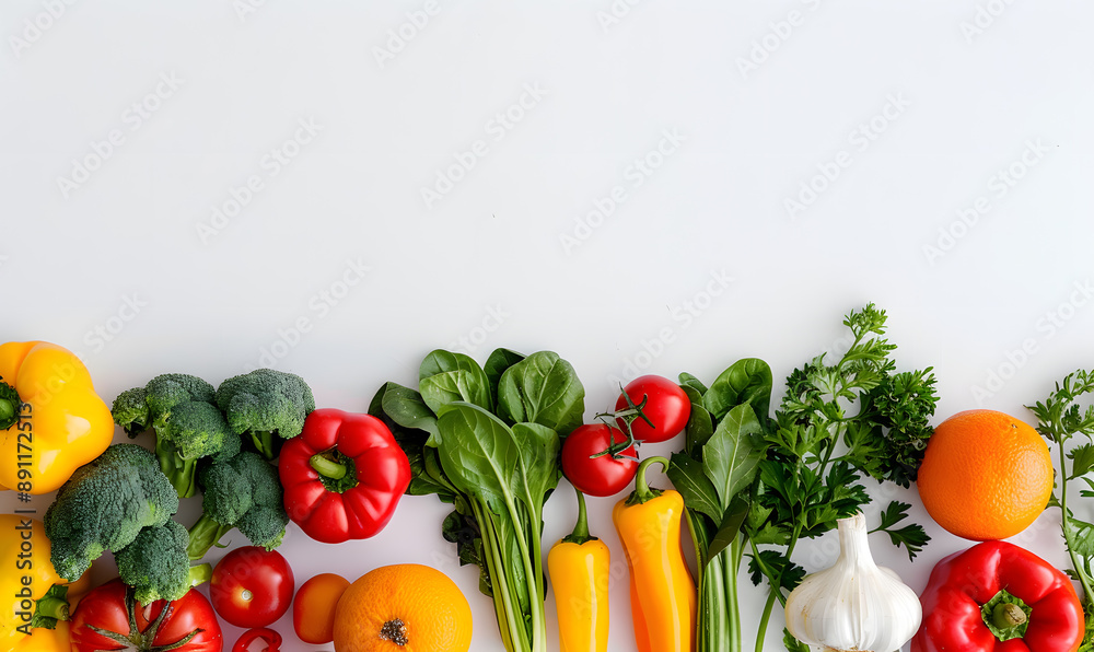 vegetable and fruits photo or illustrator on white background vegetable and fruits photo or illustrator on white background
