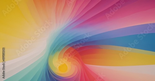 Spots of color overlapping one on one in an abstract pattern. Background.