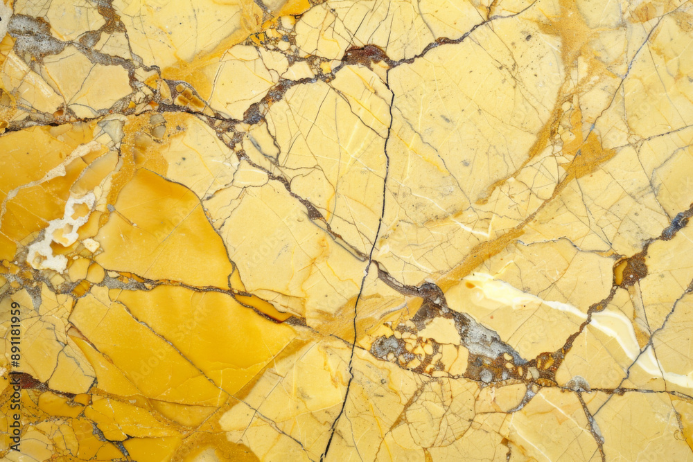 An artistic shot of yellow marble with light reflections highlighting its polished surface and natural patterns An artistic shot of yellow marble with light reflections highlighting its polished surface and natural patterns