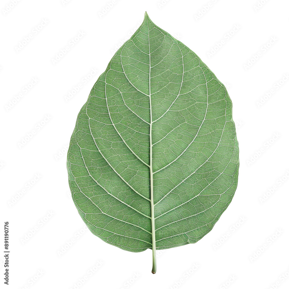 Obraz premium Close-up view of a botanical leaf