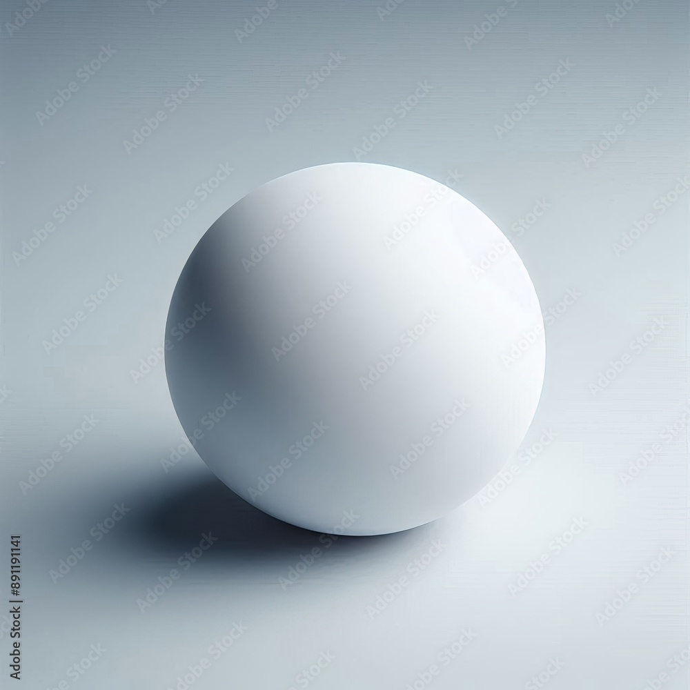 3D sphere with shadow isolated on white background 3D sphere with shadow isolated on white background